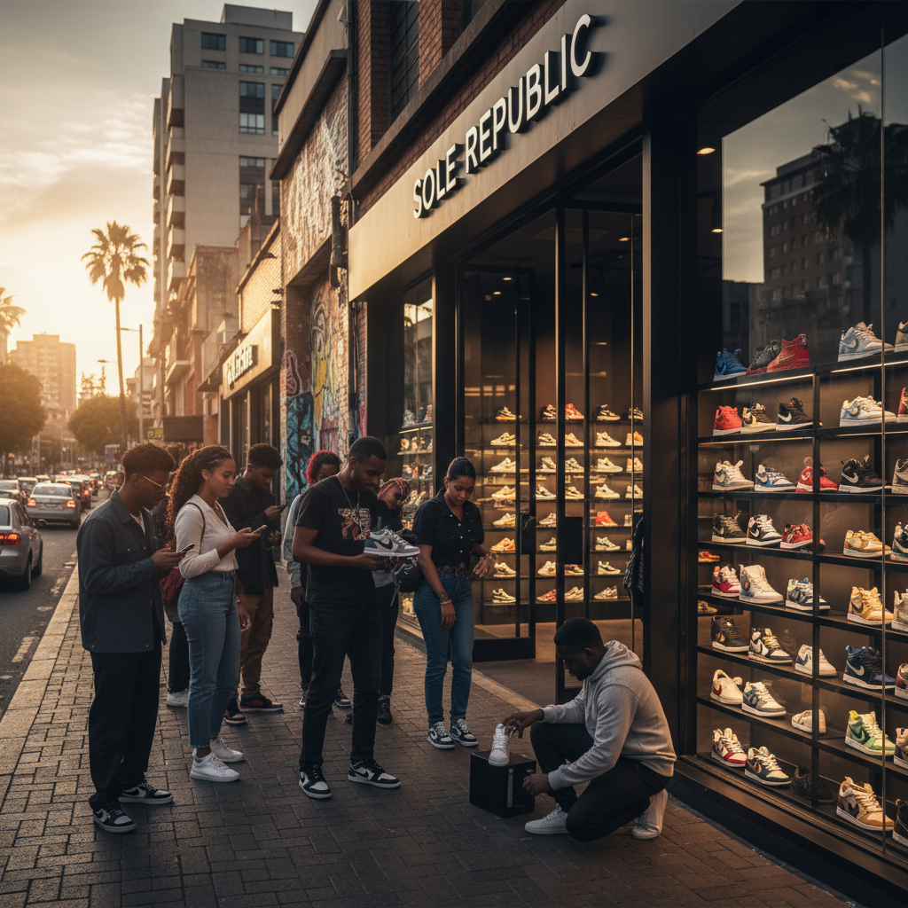 Sole Republic Sneakers website